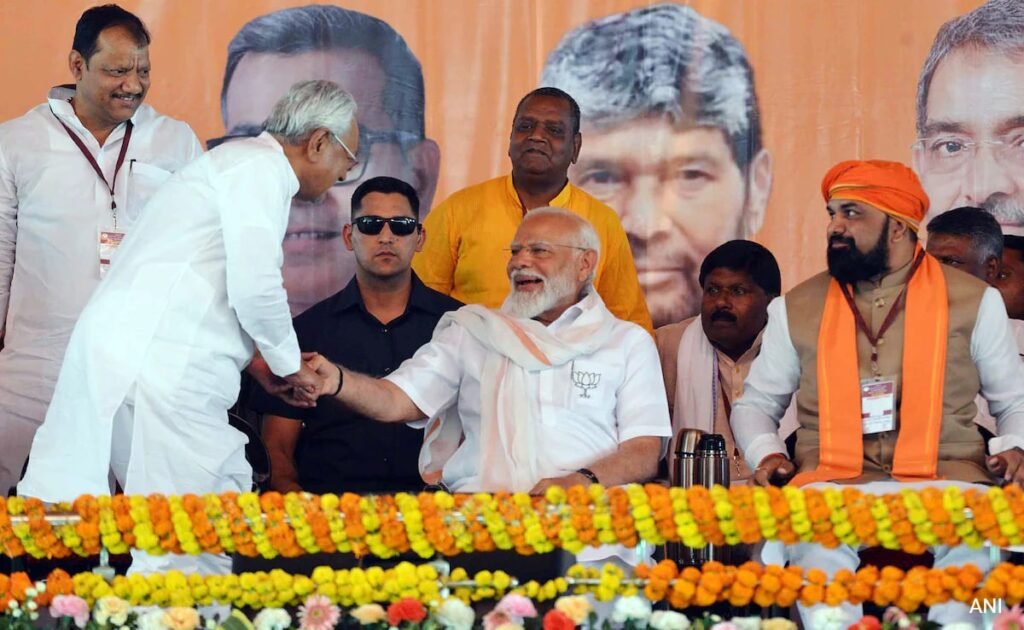 With PM Modi On Dais, Nitish Kumar Says “He Will Remain With NDA Forever”