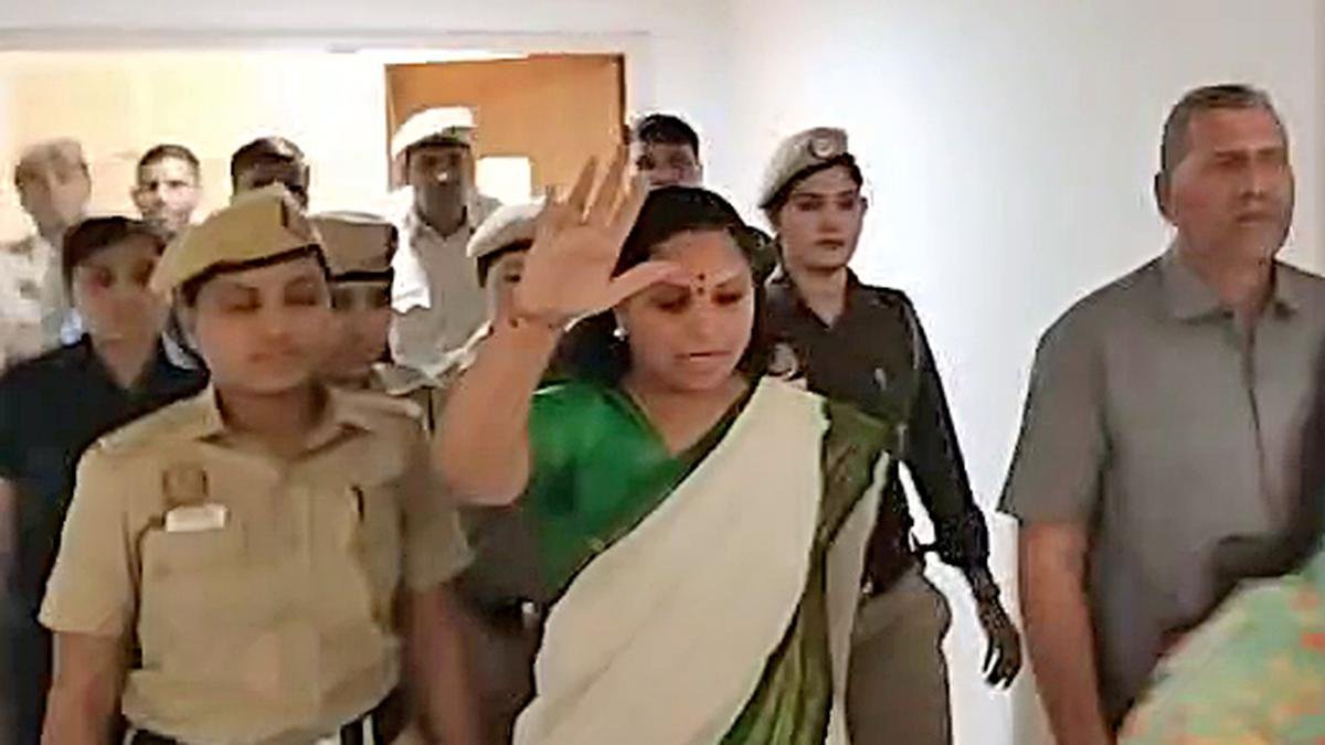 Delhi Excise case | Delhi court extends judicial custody of K. Kavitha till April 23