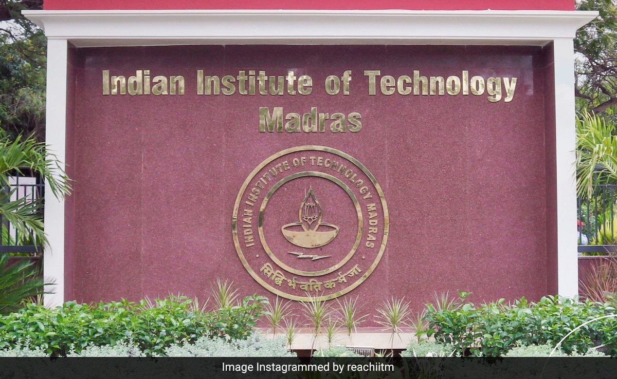 IIT Madras Launches New International Masters Program On Water Security And Global Change