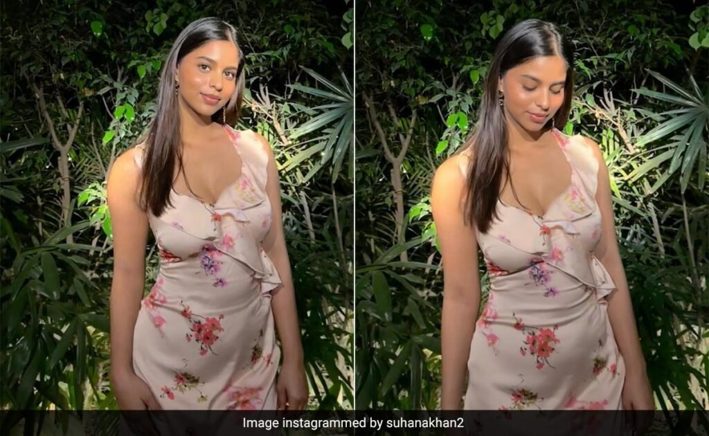 Summer Has Already Arrived For Suhana Khan In A Dreamy Floral Printed Dress