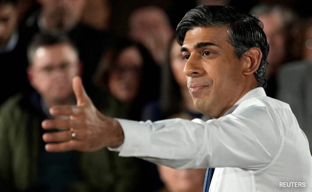 Crushing Loss In UK Polls Predicted For Rishi Sunak-Led Conservative Party