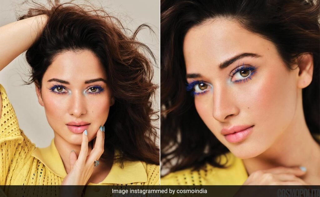 Tamannaah Bhatia Recreates Summer 2024’s Hottest Makeup Trends With Frosty Lids And Vivid Lashes