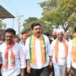 Shivamogga BJP candidate B.Y. Raghavendra files his nomination papers