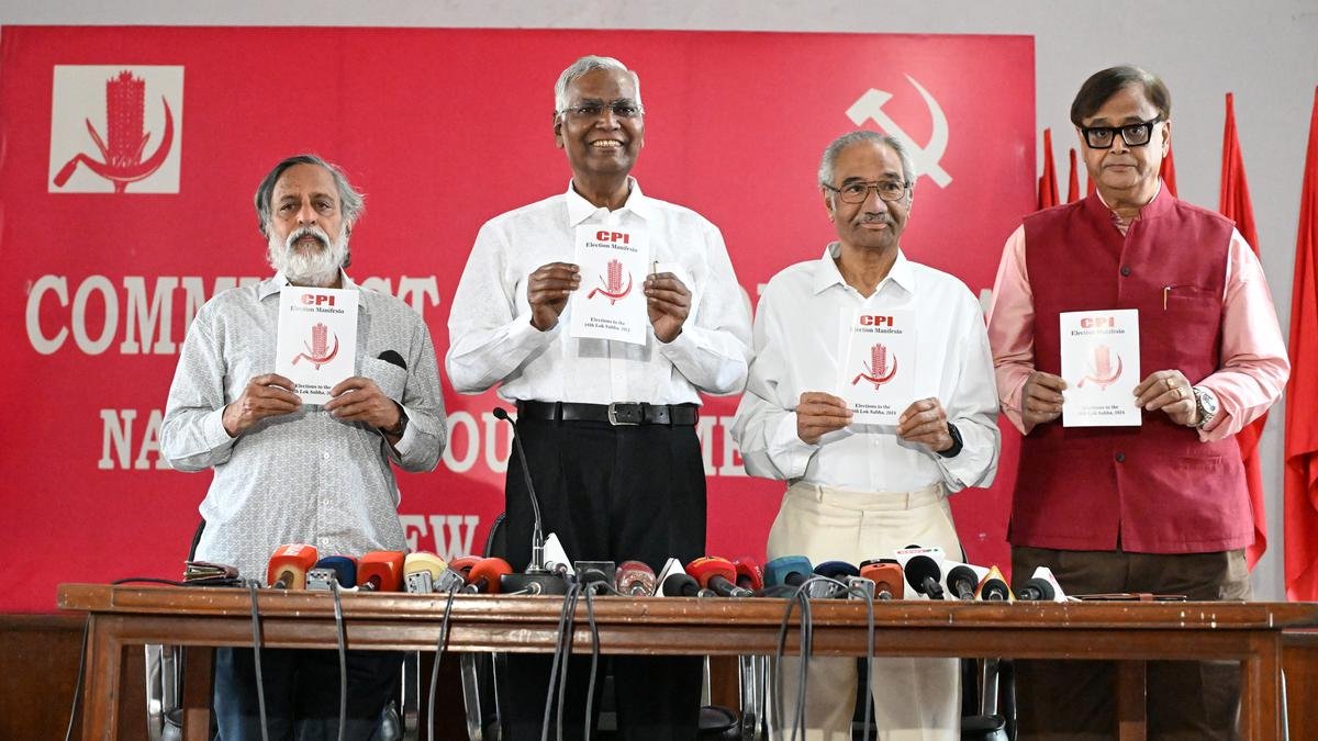 CPI releases Lok Sabha election manifesto, promises to scrap CAA