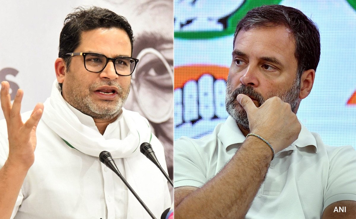 On Prashant Kishor’s “Step Back” Advice To Rahul Gandhi, Congress Says…