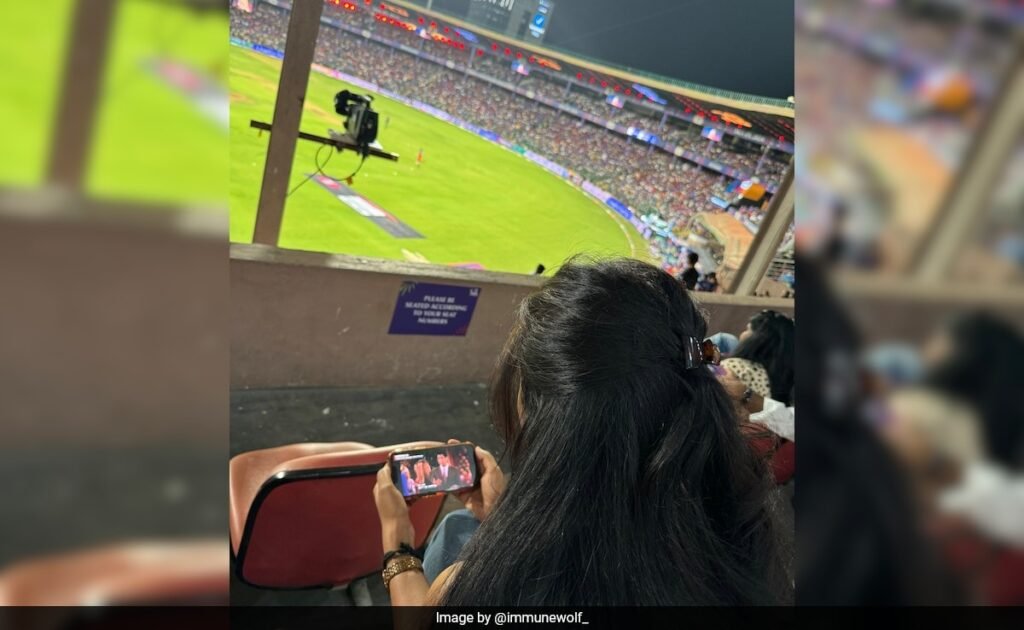 Woman Watches ‘FRIENDS’ In Stadium During IPL Match, Internet Shocked