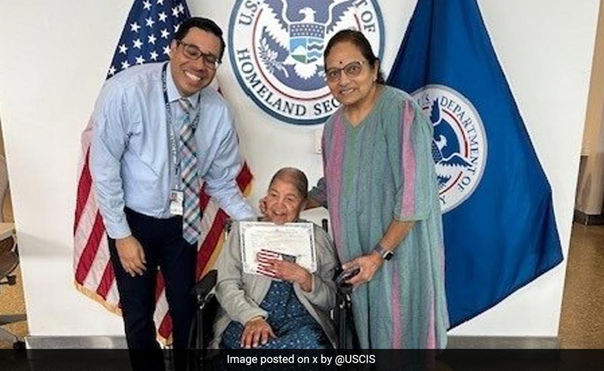 “Age Is Just A Number”: 99-Year-Old Indian Woman Granted US Citizenship