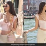 Alanna Panday’s Bump Baring Fashion Gets A Summer Spin In A Crop Top And Pants