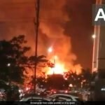 Video: Massive Fire At Greater Noida Restaurant, No Casualties Reported