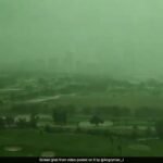 Viral Video: Dubai’s Sky Turns Green Amid Heavy Rain And Storm