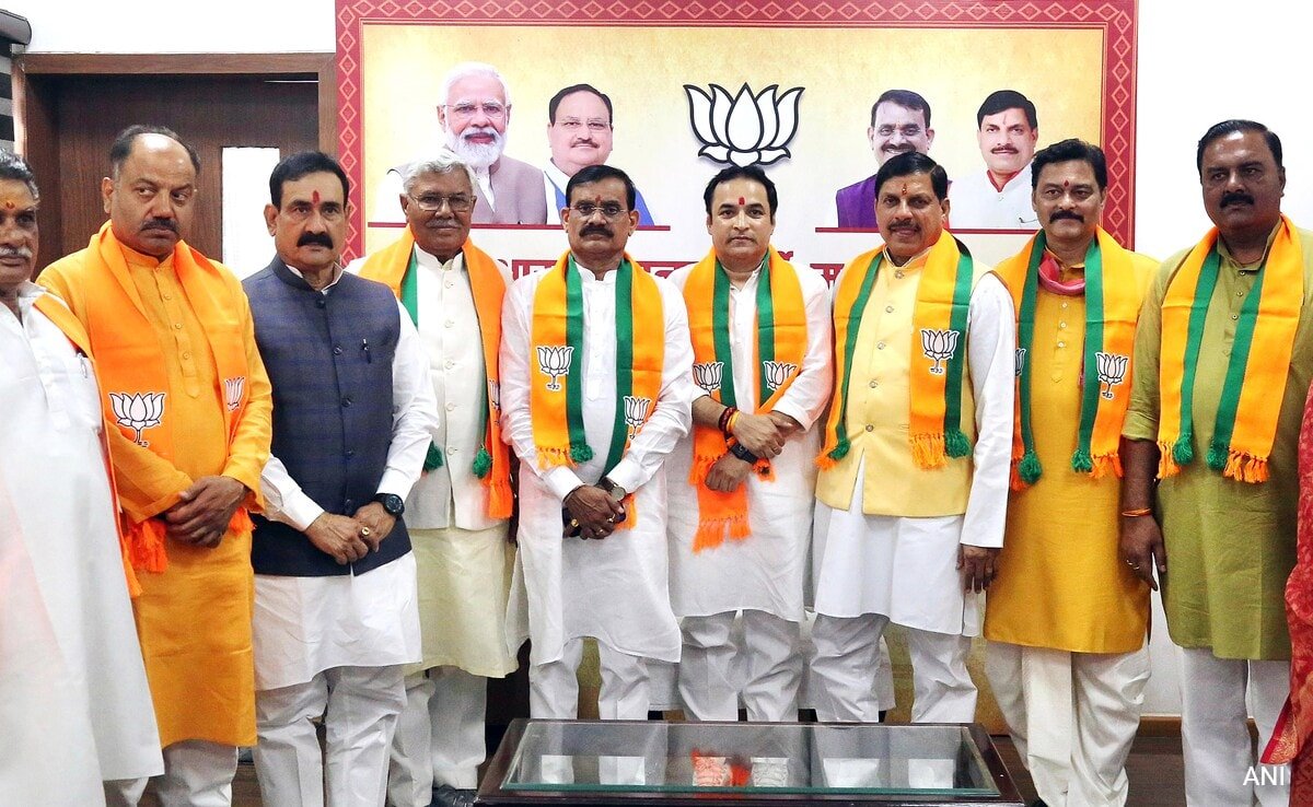 BJP Says Over 2 Lakh People Joined Party In Madhya Pradesh In 3 Months, Congress Reacts