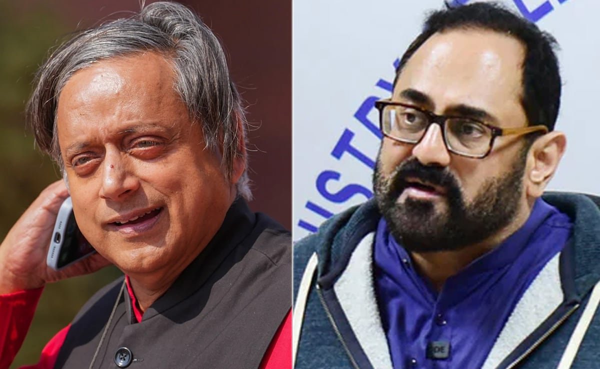 Shashi Tharoor Responds To Rajeev Chandrasekhar’s Open Debate Challenge