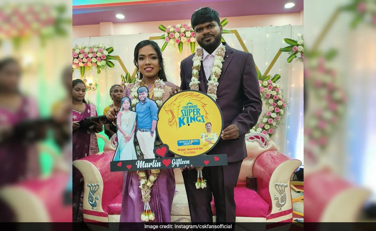 IPL-Themed Wedding Invite Of Tamil Nadu Couple Amuses Internet: “More Whistles”