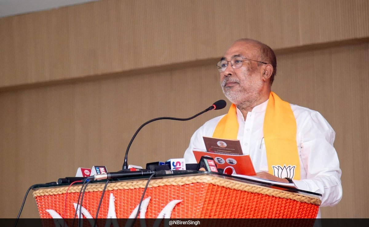 “Peace Talks Can’t Compromise Manipur’s Territorial Integrity”: Chief Minister N Biren Singh