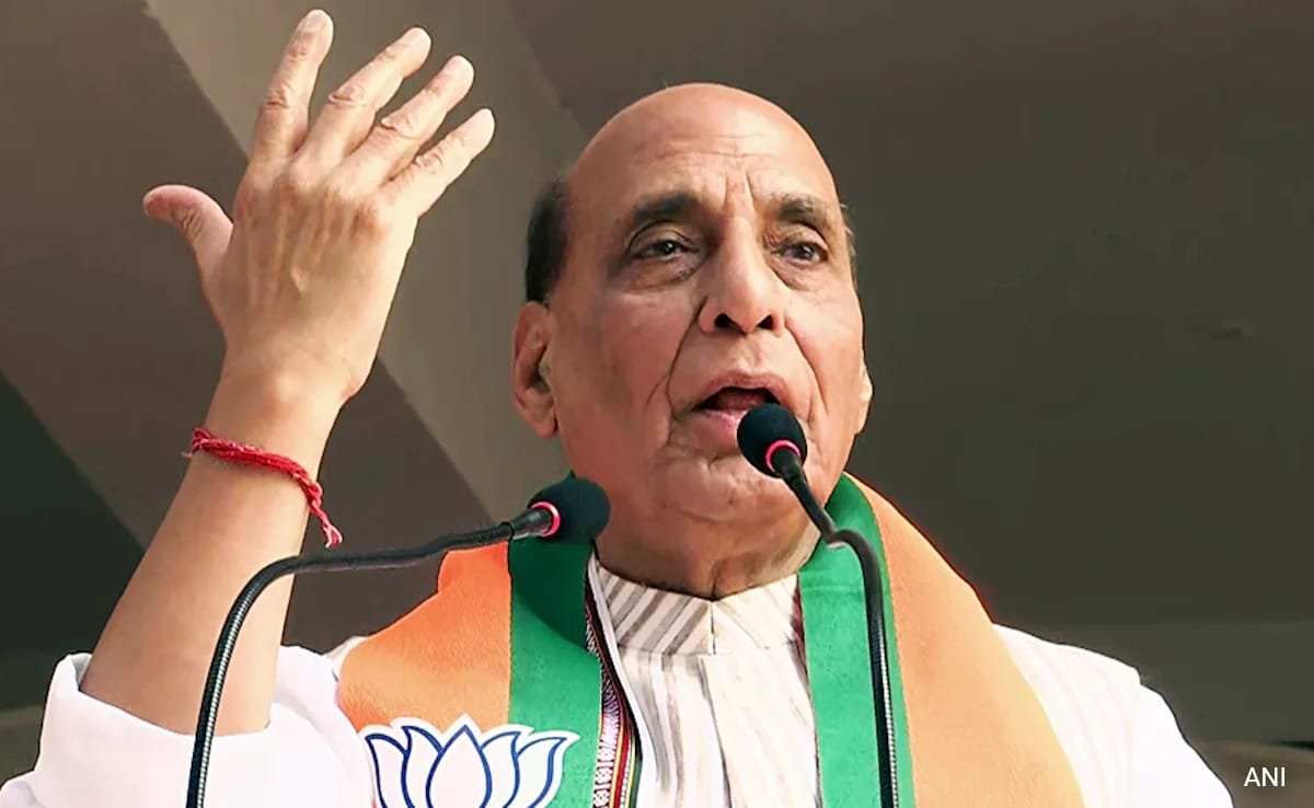 “Conspiracy To Weaken Country”: Rajnath Singh Slams CPI(M) Manifesto