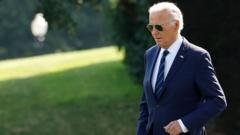 Isolating at a beach house, Biden gave aides one minute notice of exit