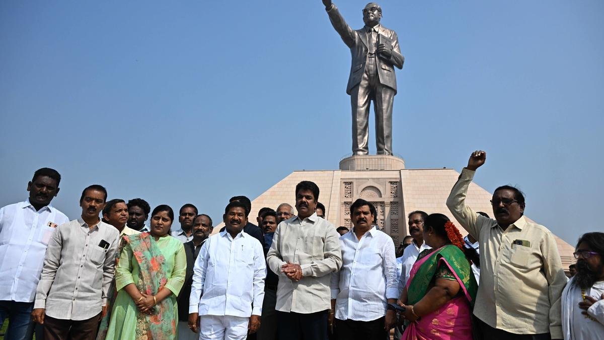 Ambedkar Smriti Vanam works will be completed soon, says A.P. Social Welfare Minister