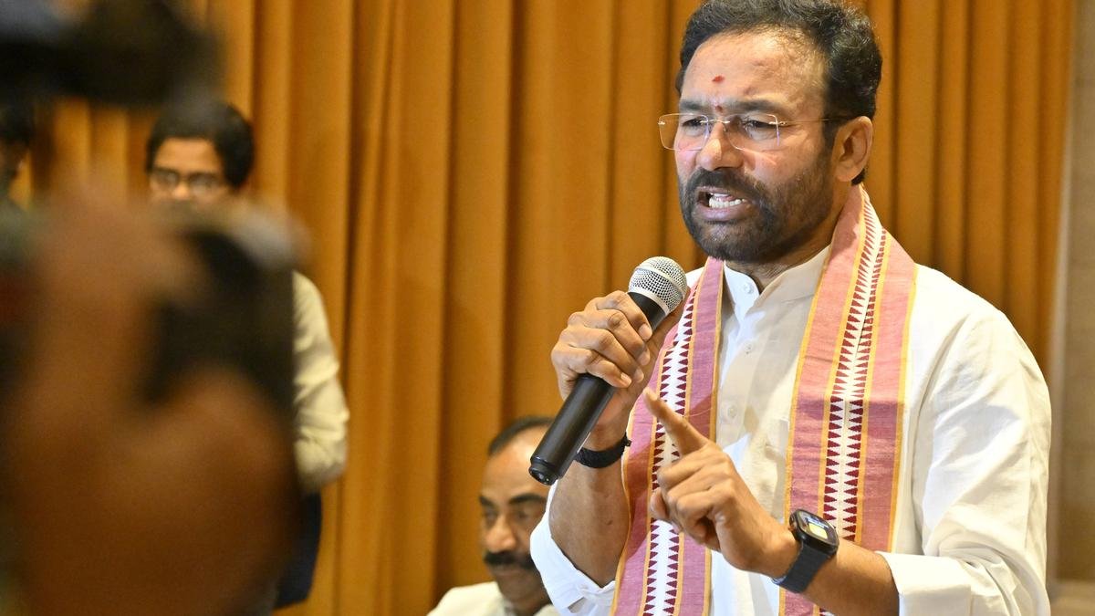 Kishan Reddy blames Rahul Gandhi for Congress’s defeat in Delhi polls