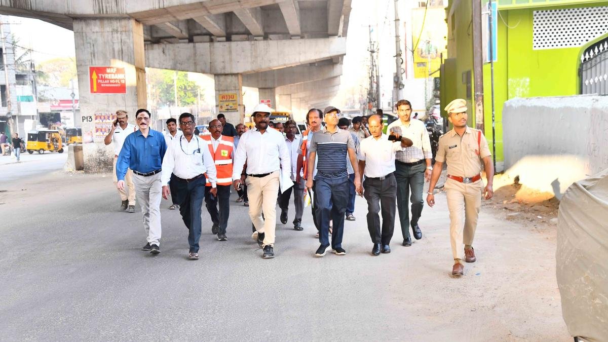 Golnaka – Amberpet flyover civil work completed, land acquisition for service road pending