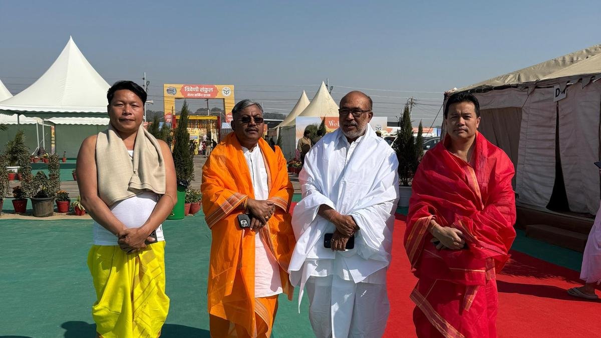 Maha Kumbh: Manipur CM Biren Singh, Ministers to visit Prayagraj to pray for peace