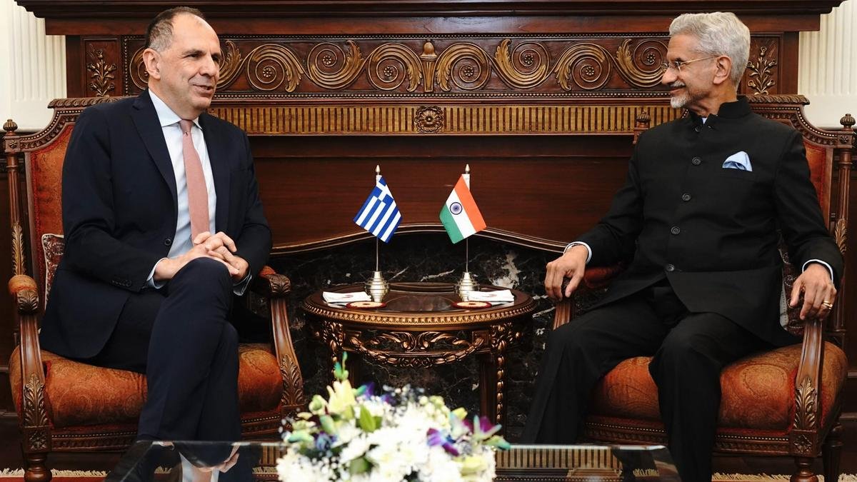 Jaishankar holds talks with Greek Foreign Minister; discusses IMEC, India-Mediterranean connect