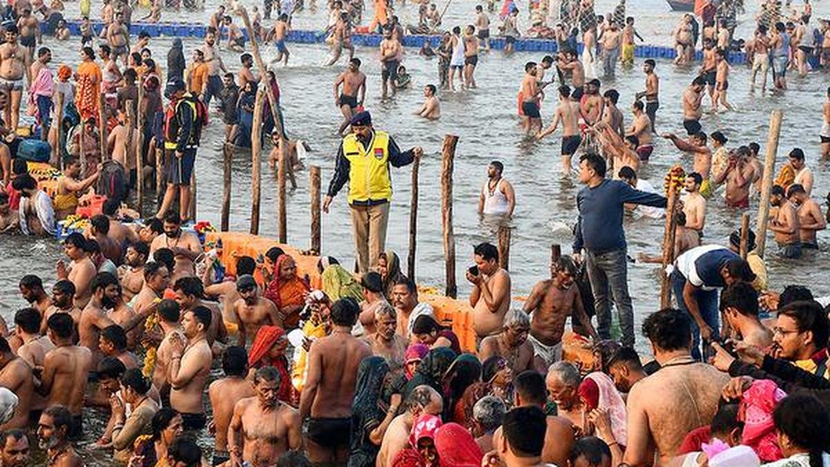 High levels of microbes from human, animal excreta found in river water at Maha Kumbh: report