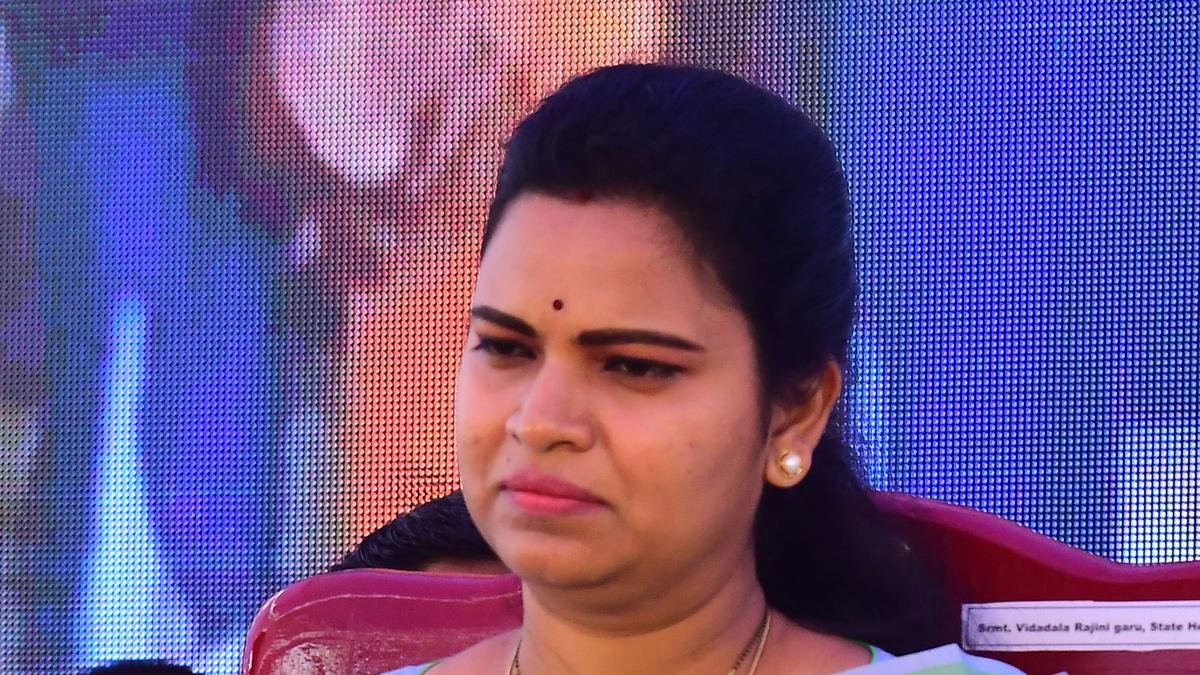 YSRCP leader Vidadala Rajini alleges false cases against her family