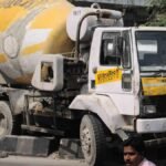 Concrete mixing truck falls on car in Belagavi, passengers rescued