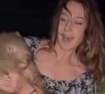 ‘For holding a wombat, thousands threatened my life’