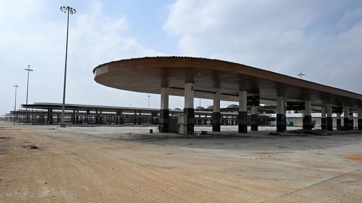 Integrated bus terminus at Panjapur nearing completion