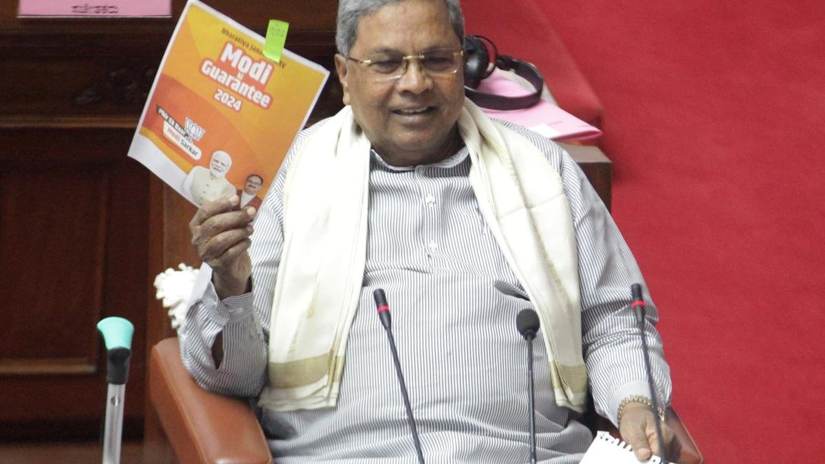 Siddaramaiah challenges BJP to urge Centre to bring law on the lines of SCSP-TSP Act