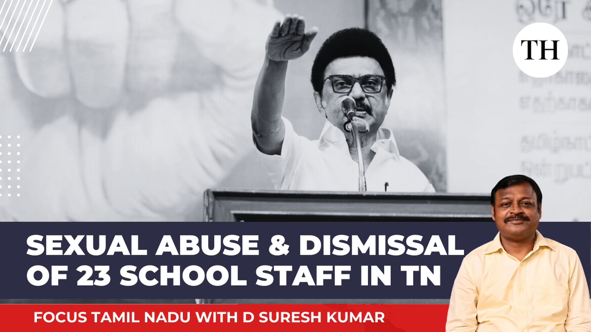 Watch: Sexual abuse & dismissal of 23 school staff in Tamil Nadu