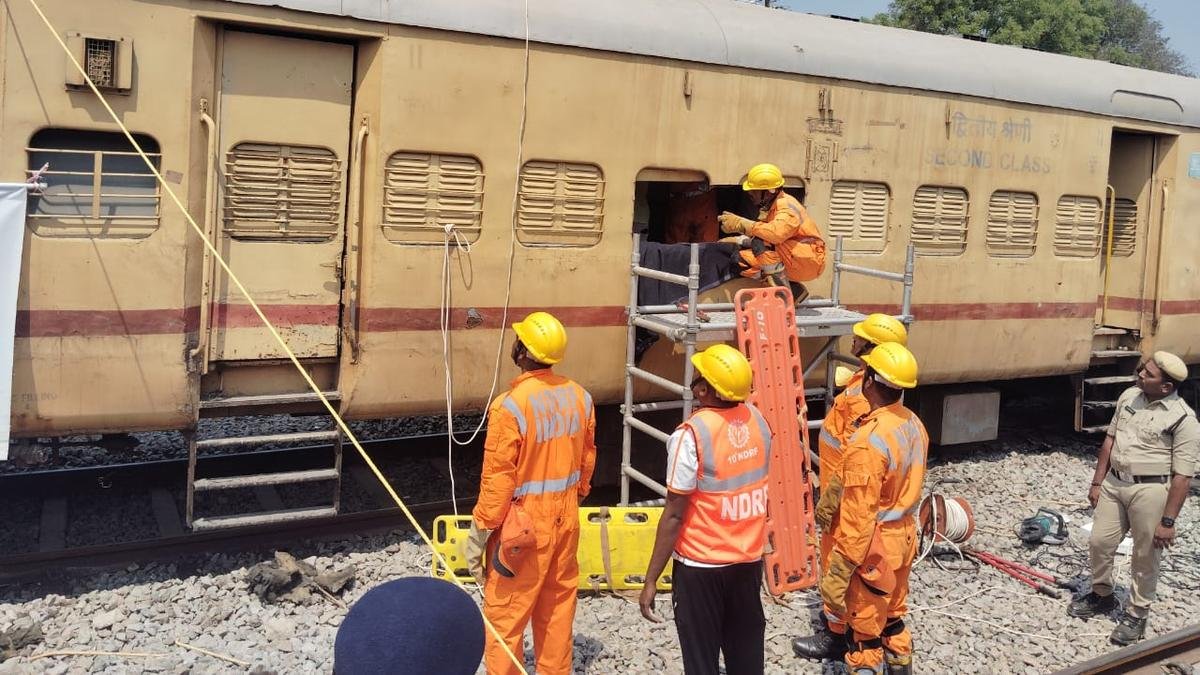 Rescue operation simulated at Hyderabad’s Bolarum railway station