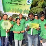 Around 600 participate in glaucoma awareness walk