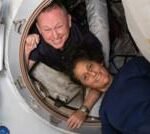 Moment stranded astronauts finally leave for Earth